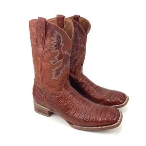 El Presidente Gold Collection Cowboy Boots Size 14